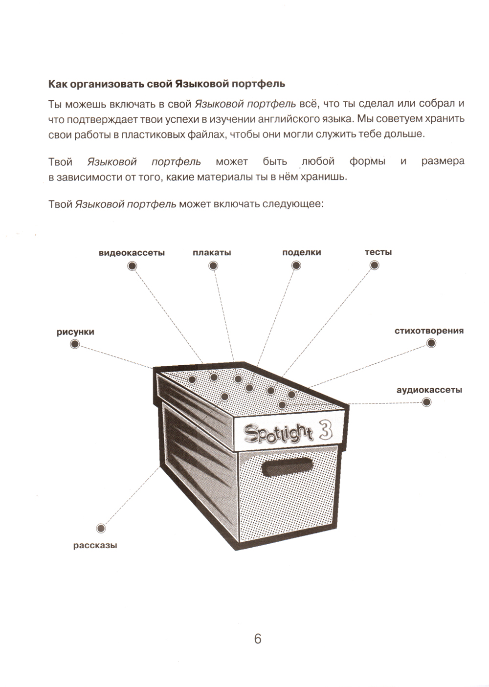 Spotlight 3 My language portfolio / Английский в фокусе 3 класс Языковой  портфель